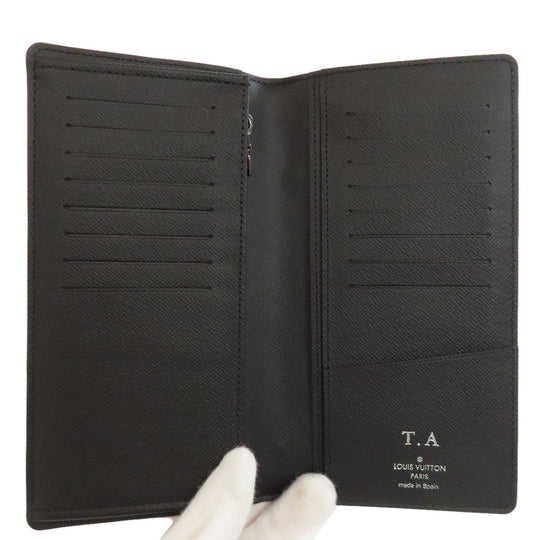 LOUIS VUITTON Long Wallet Purse M61697 Monogram Eclipse black Portefeuille Blaza