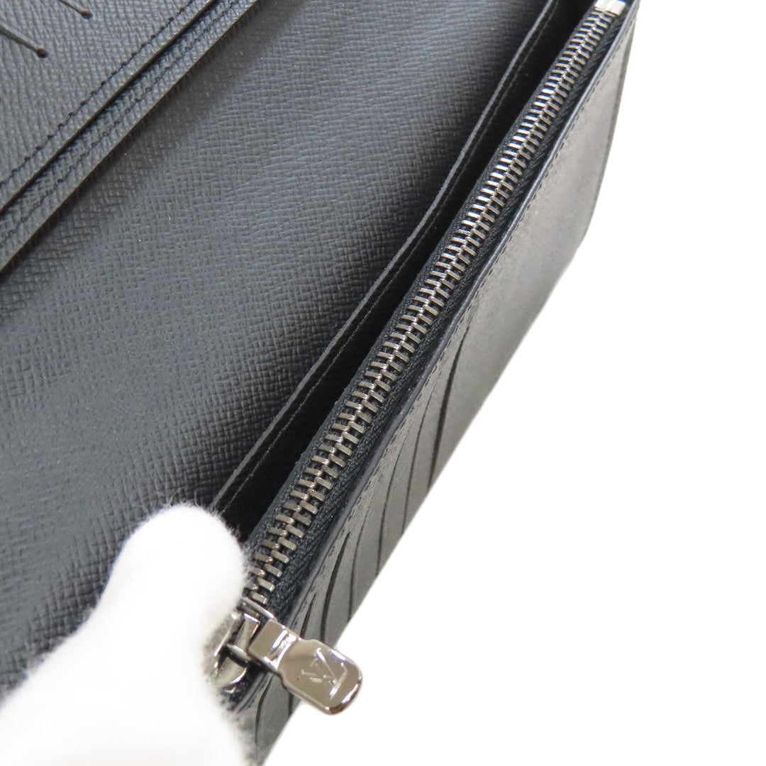 LOUIS VUITTON Long Wallet Purse M61697 Monogram Eclipse black Portefeuille Blaza