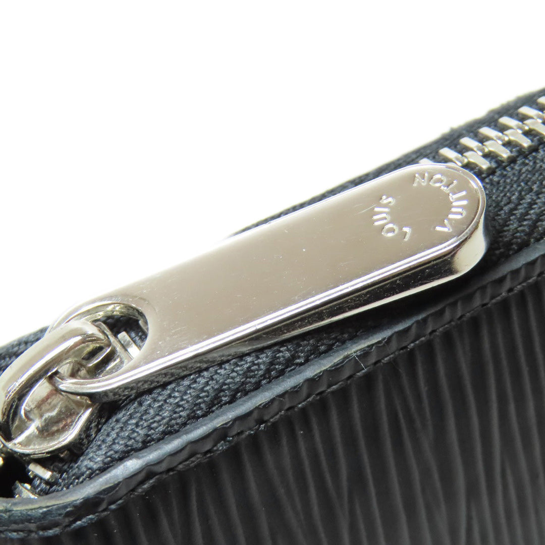LOUIS VUITTON Long Wallet Purse M61857 Epi black Zippy wallet