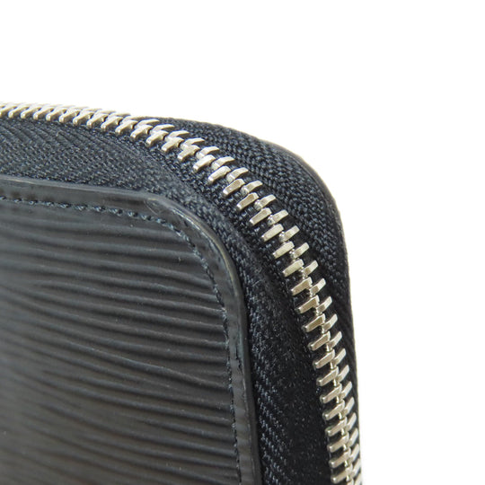 LOUIS VUITTON Long Wallet Purse M61857 Epi black Zippy wallet