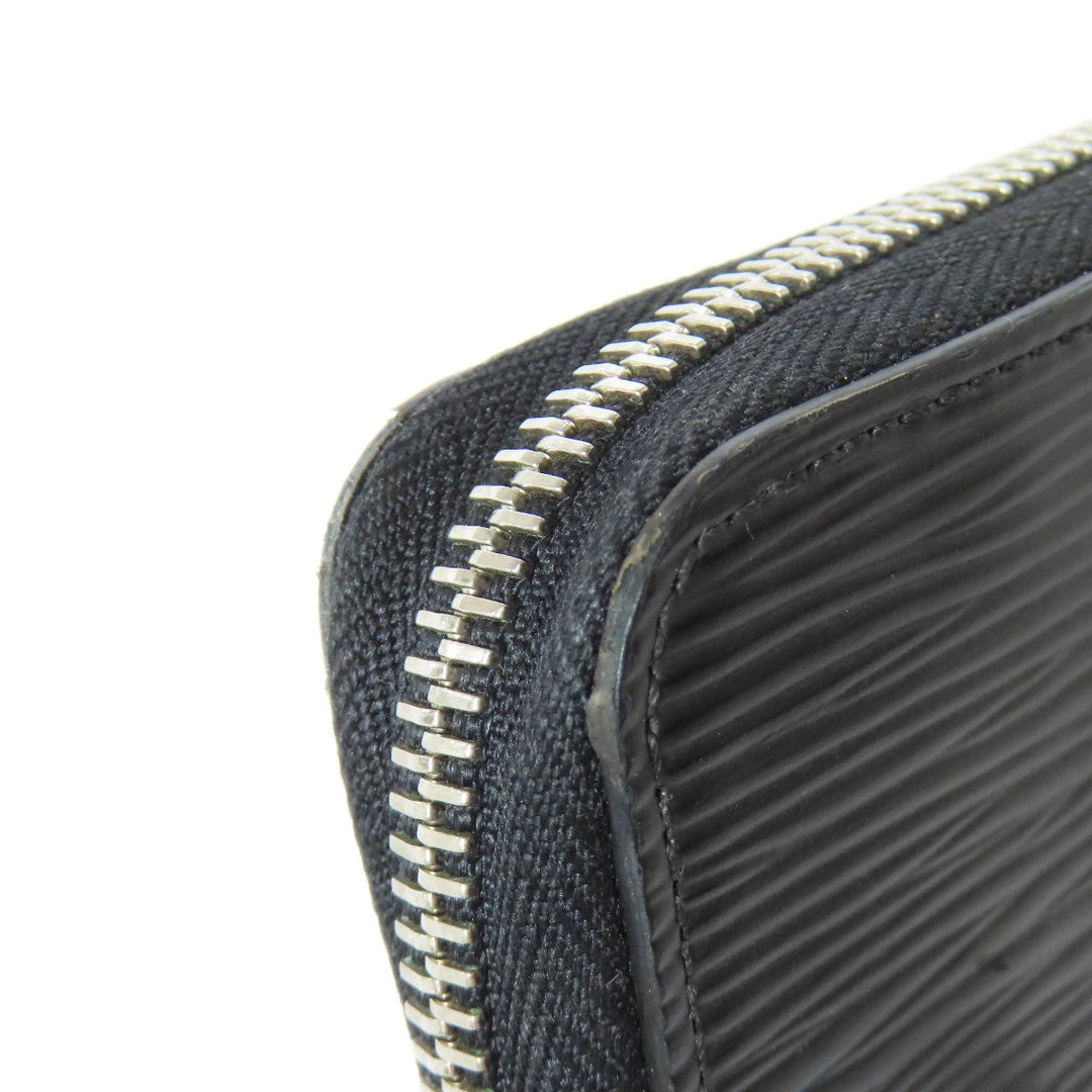 LOUIS VUITTON Long Wallet Purse M61857 Epi black Zippy wallet