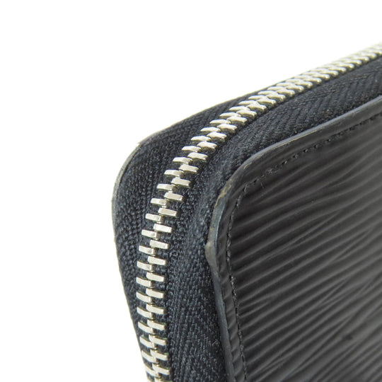 LOUIS VUITTON Long Wallet Purse M61857 Epi black Zippy wallet