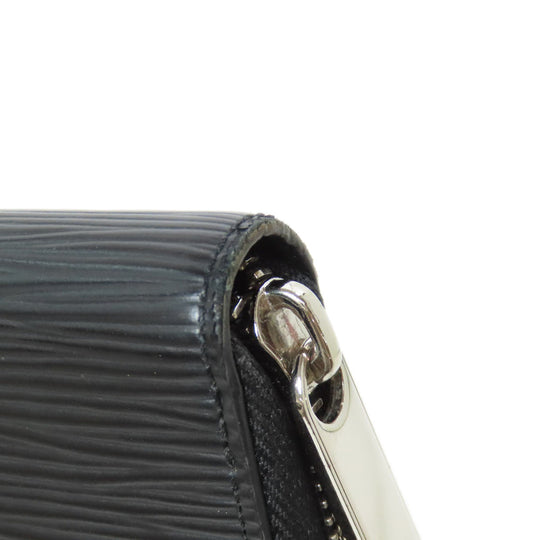 LOUIS VUITTON Long Wallet Purse M61857 Epi black Zippy wallet