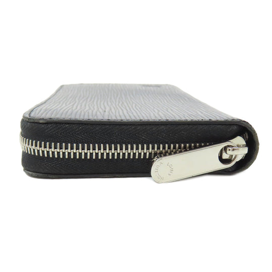 LOUIS VUITTON Long Wallet Purse M61857 Epi black Zippy wallet