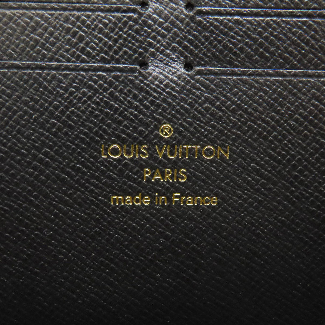 LOUIS VUITTON Long Wallet Purse M82336 Monogram reverse Brown Portefeuille Clemence Women(Unisex) Used Authentic