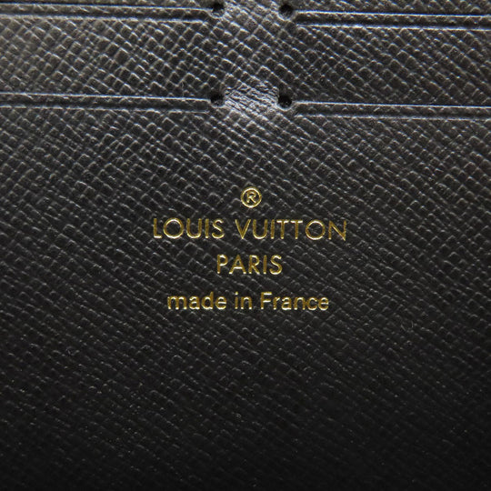 LOUIS VUITTON Long Wallet Purse M82336 Monogram reverse Brown Portefeuille Clemence Women(Unisex) Used Authentic