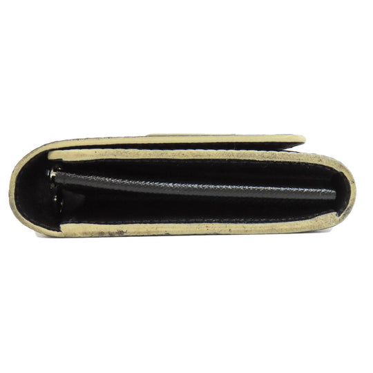 LOUIS VUITTON Long Wallet Purse M62008 Epi black Portefeuille Twist Sticker Women Used Authentic