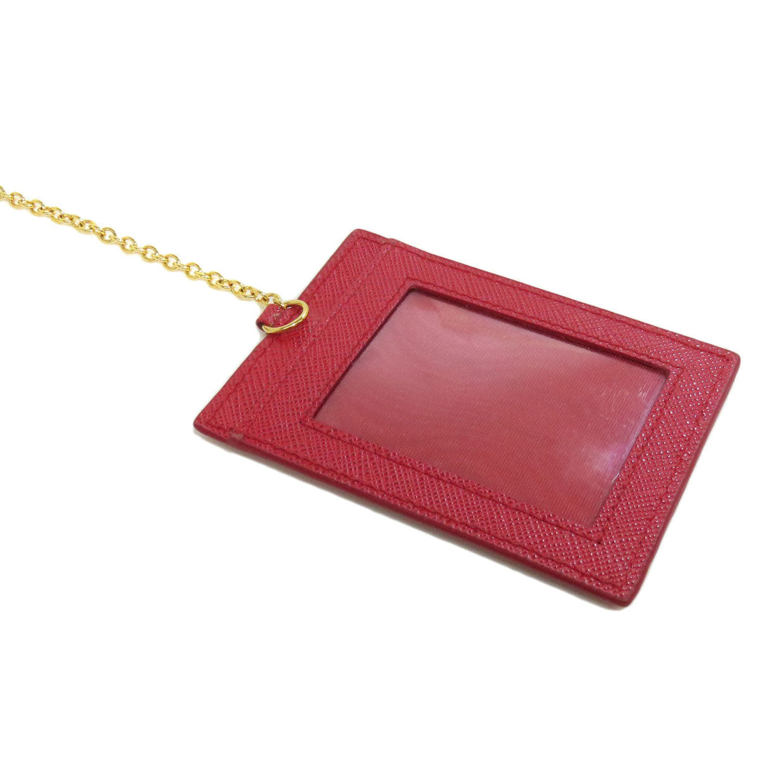 PRADA Long Wallet Purse leather beige Safiano logo