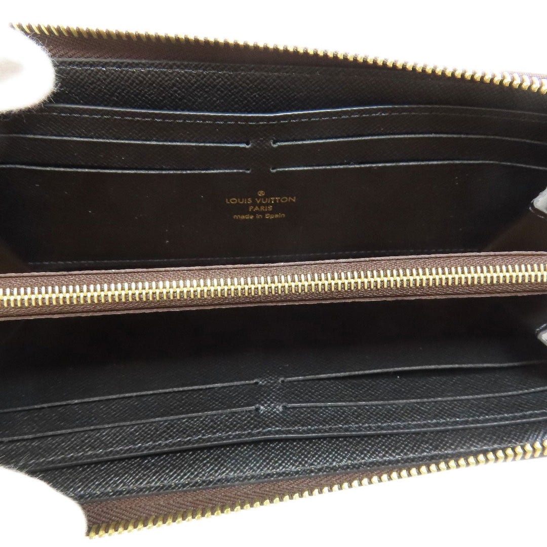 LOUIS VUITTON Long Wallet Purse M82336 Monogram reverse Brown Portefeuille Clemence mens(Unisex) Used Authentic