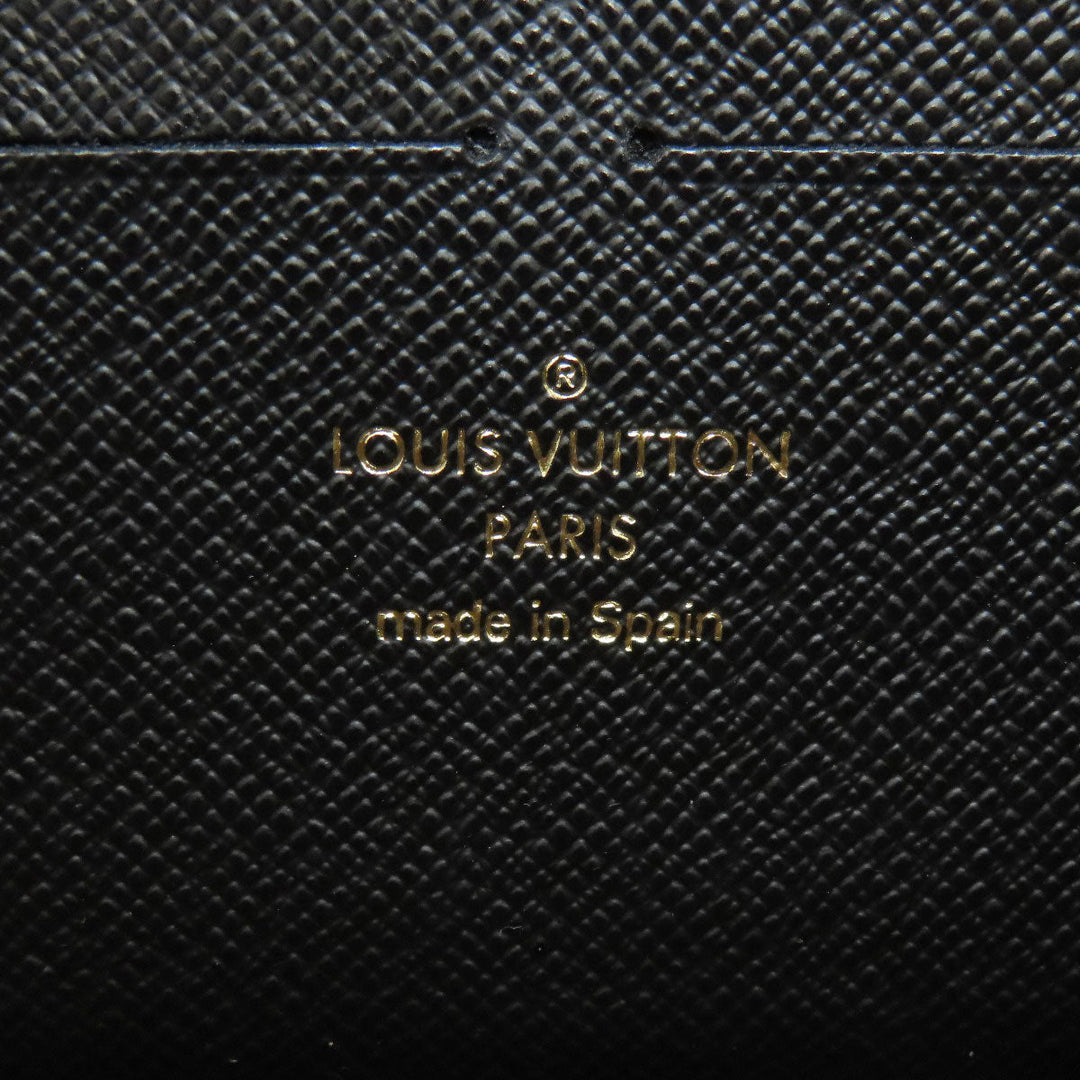 LOUIS VUITTON Long Wallet Purse M82336 Monogram reverse Brown Portefeuille Clemence mens(Unisex) Used Authentic