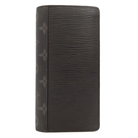 LOUIS VUITTON Long Wallet Purse M67728 Epi black Portefeuille Blaza