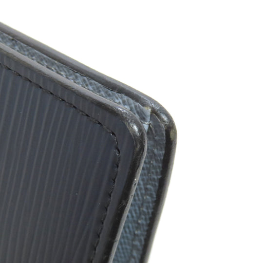 LOUIS VUITTON Long Wallet Purse M67728 Epi black Portefeuille Blaza