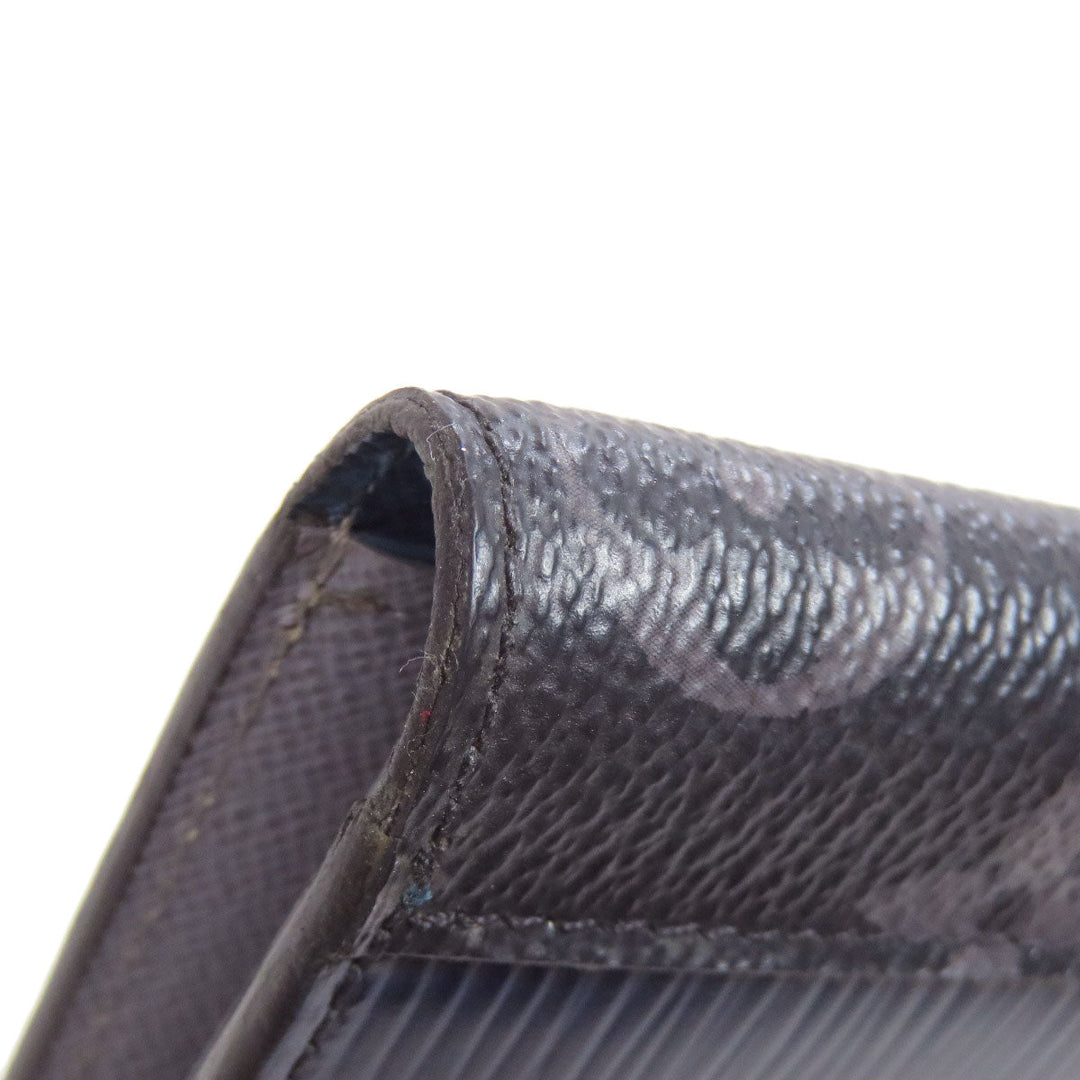 LOUIS VUITTON Long Wallet Purse M67728 Epi black Portefeuille Blaza