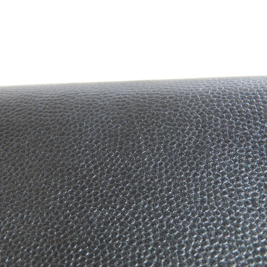 CHANEL Long Wallet Purse Grained Calfskin Skin black COCO Mark SilverMetal Women Used Authentic