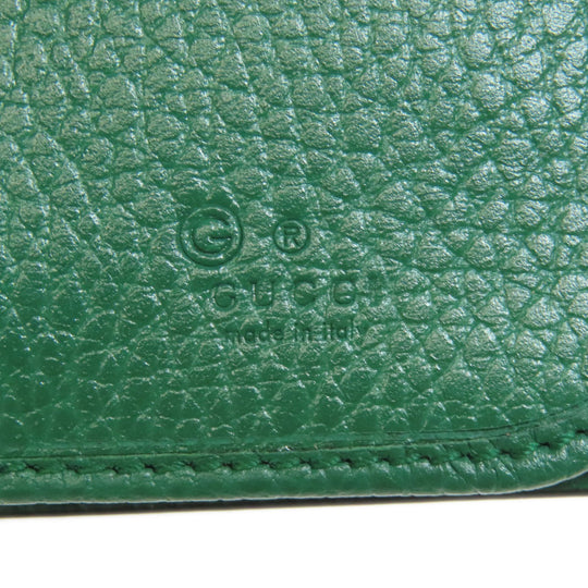 GUCCI Long Wallet Purse 610467 leather black Interlocking G outlet mens Used Authentic