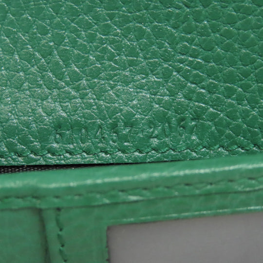 GUCCI Long Wallet Purse 610467 leather black Interlocking G outlet mens Used Authentic