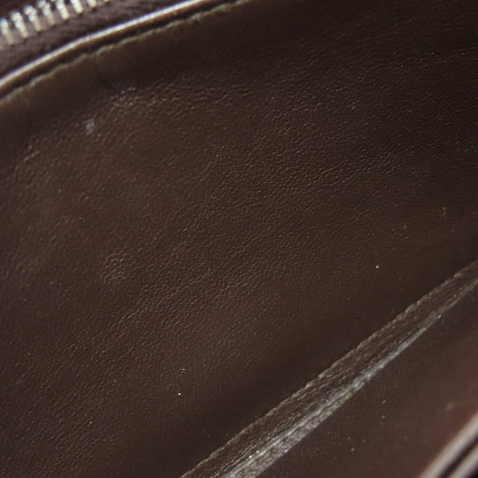 BOTTEGAVENETA Long Wallet Purse leather Brown INTRECCIATO