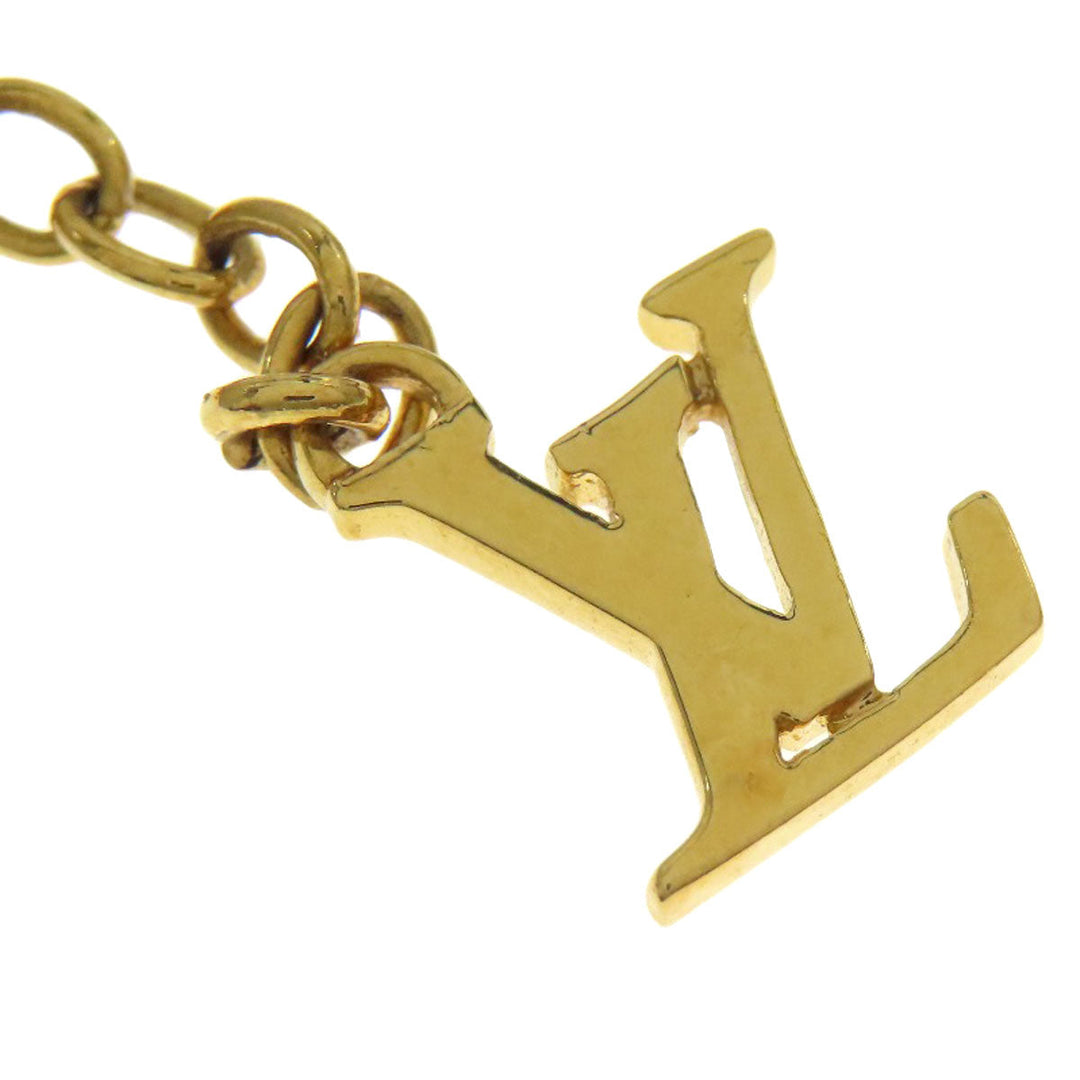 LOUIS VUITTON bracelet M65477 Gold Plated gold Bracelet Sweet Monogram Women Used Authentic