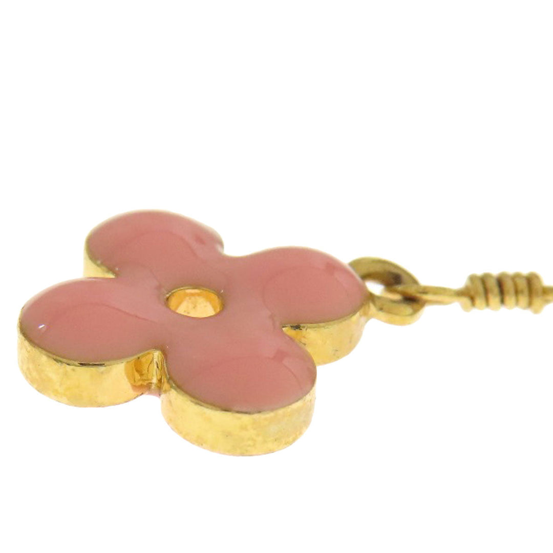 LOUIS VUITTON bracelet M65477 Gold Plated gold Bracelet Sweet Monogram Women Used Authentic