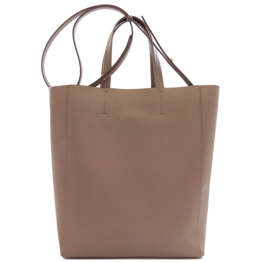 CELINE Handbag leather Brown Bar Tikal Kaba Small 2WAY