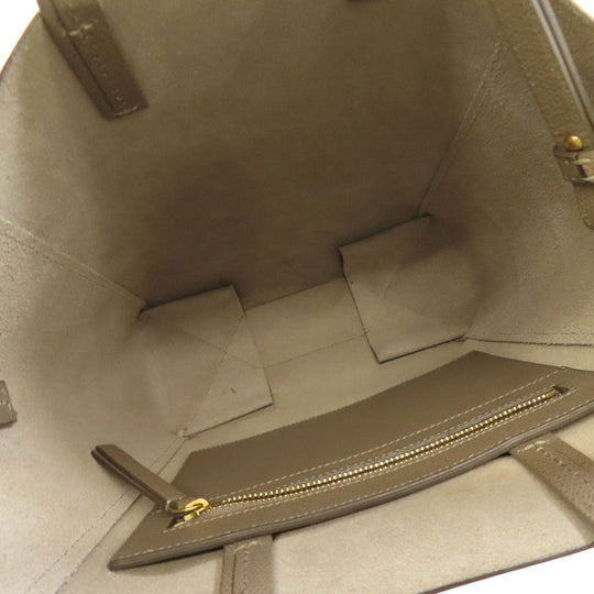 CELINE Handbag leather Brown Bar Tikal Kaba Small 2WAY