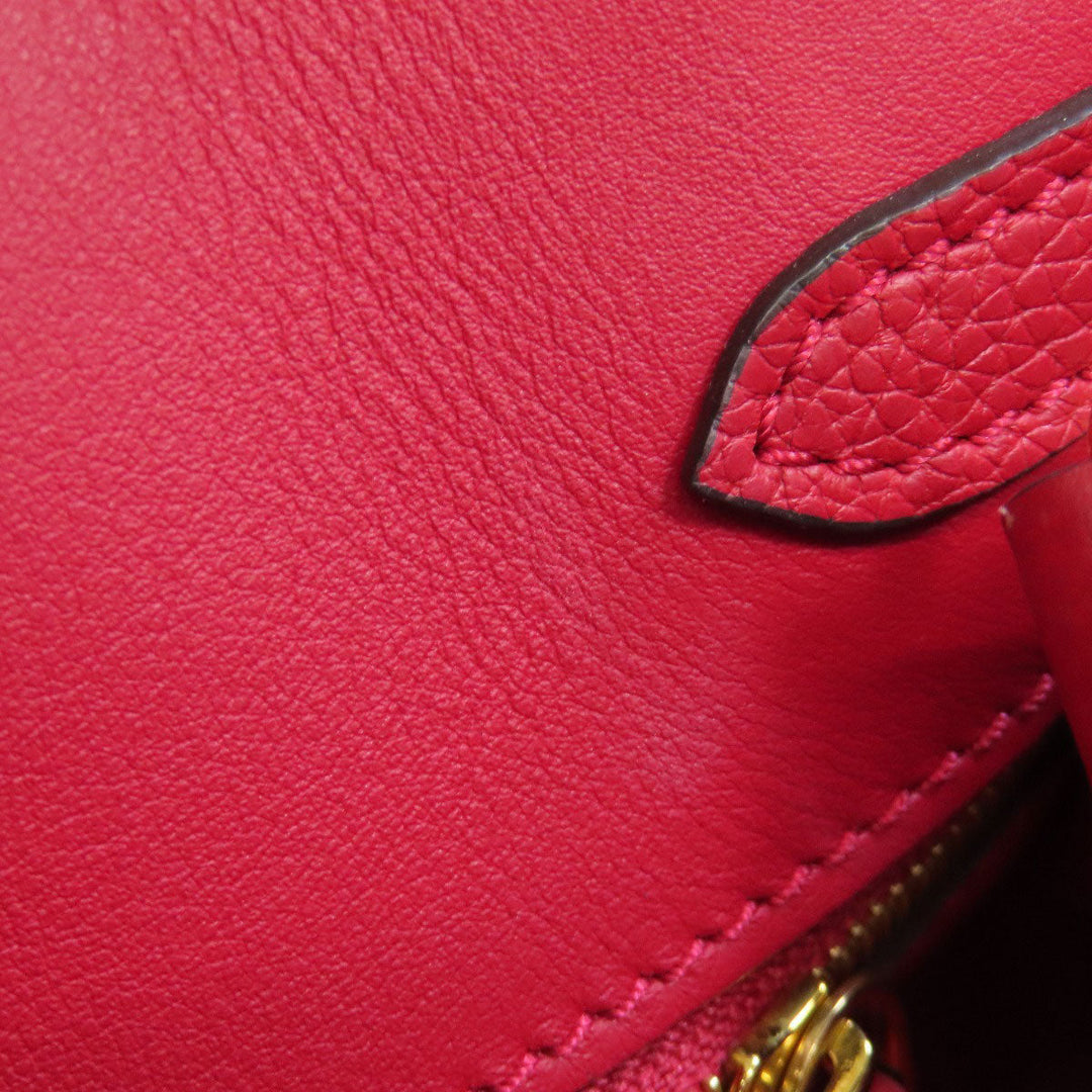 LOUIS VUITTON Handbag M54349 leather Red Mira PM Women Used Authentic
