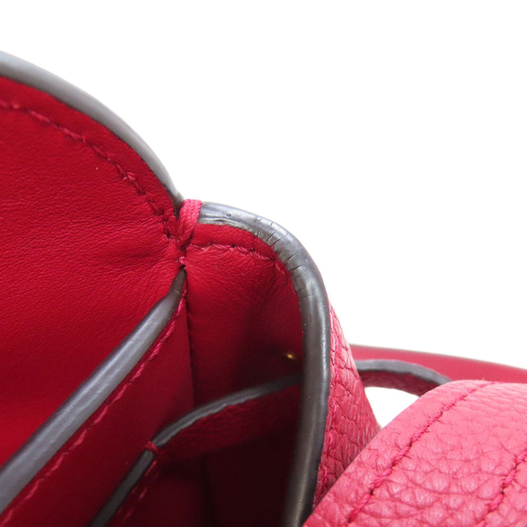 LOUIS VUITTON Handbag M54349 leather Red Mira PM Women Used Authentic