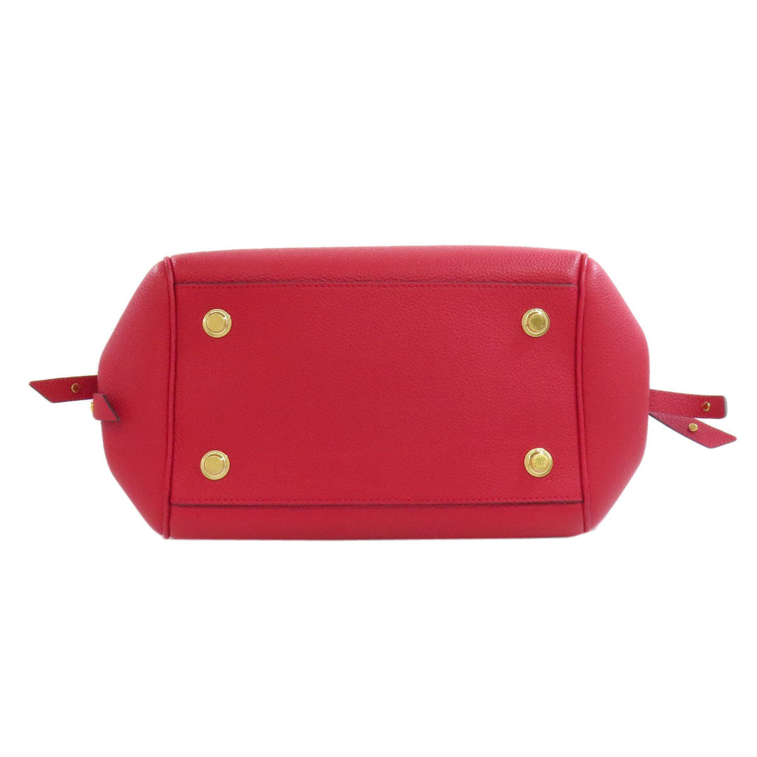 LOUIS VUITTON Handbag M54349 leather Red Mira PM Women Used Authentic