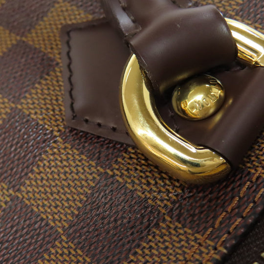 LOUIS VUITTON Handbag N51183 Damier canvas Brown Saleya PM Women Used Authentic