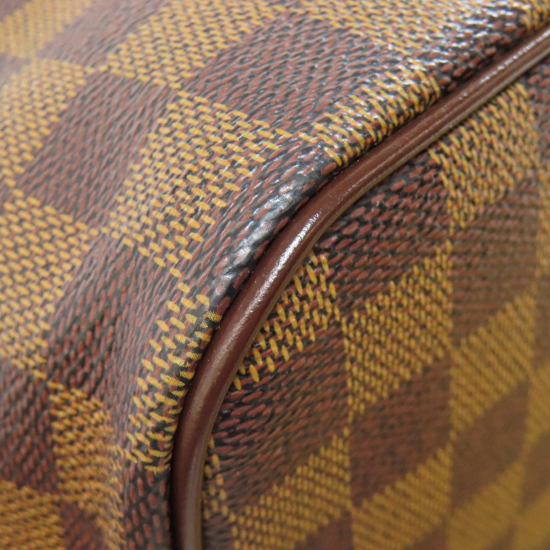 LOUIS VUITTON Handbag N51183 Damier canvas Brown Saleya PM Women Used Authentic