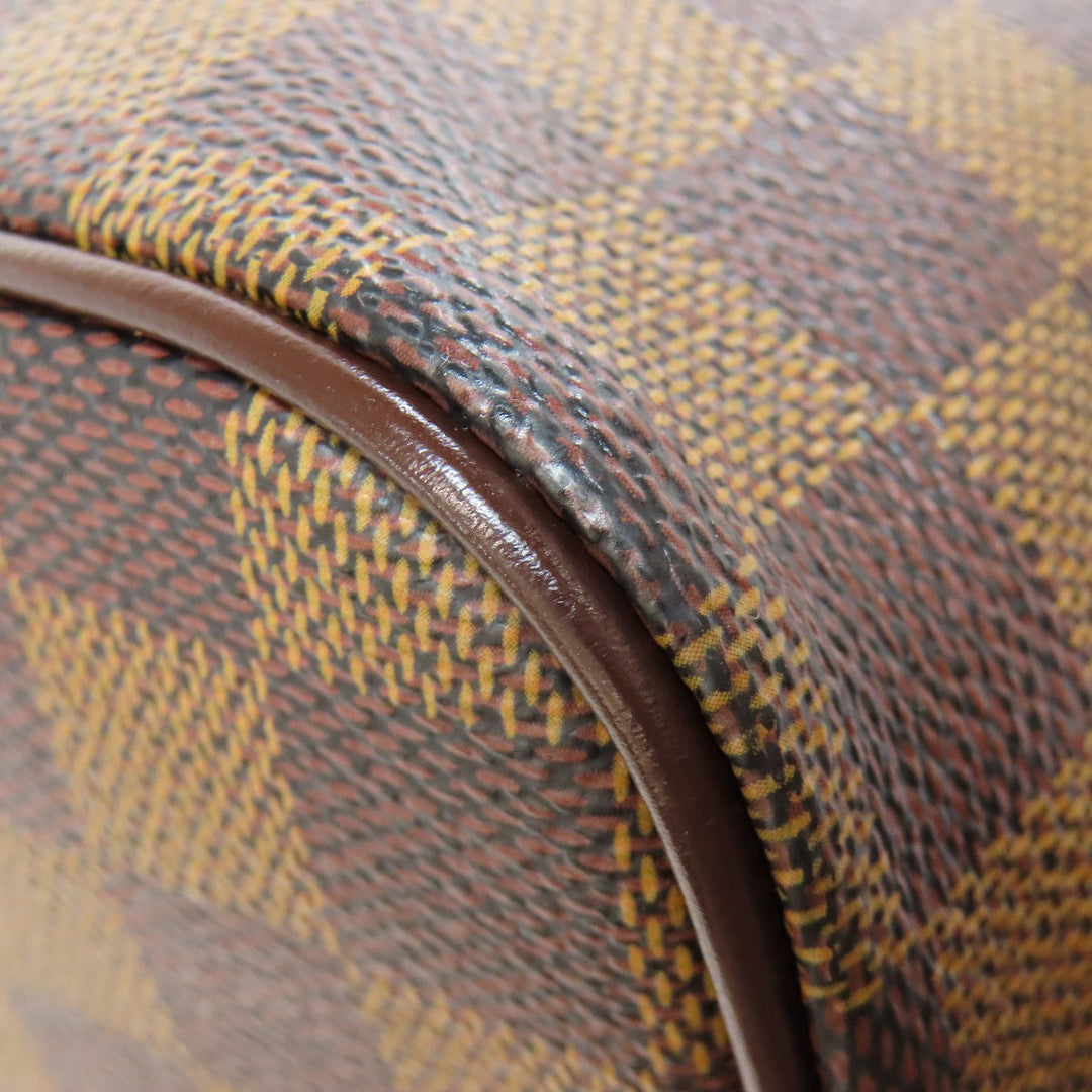 LOUIS VUITTON Handbag N51183 Damier canvas Brown Saleya PM Women Used Authentic