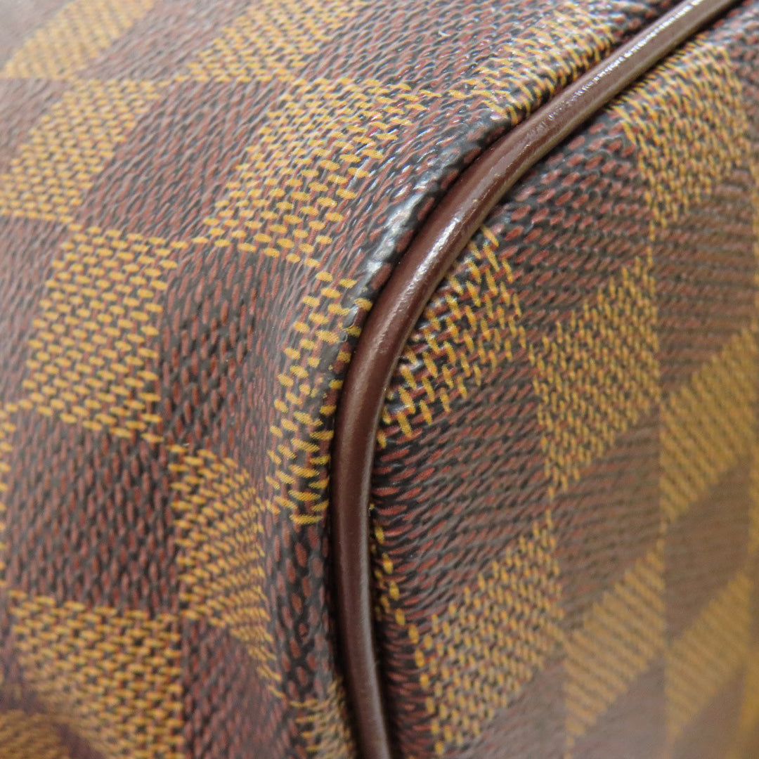 LOUIS VUITTON Handbag N51183 Damier canvas Brown Saleya PM Women Used Authentic