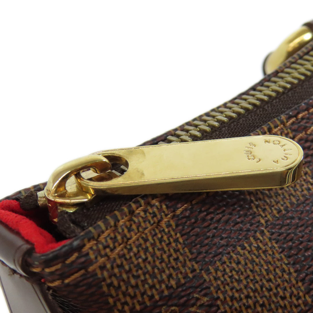 LOUIS VUITTON Handbag N51183 Damier canvas Brown Saleya PM Women Used Authentic