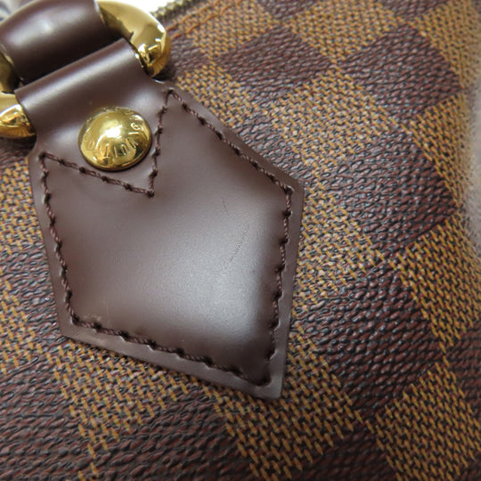 LOUIS VUITTON Handbag N51183 Damier canvas Brown Saleya PM Women Used Authentic