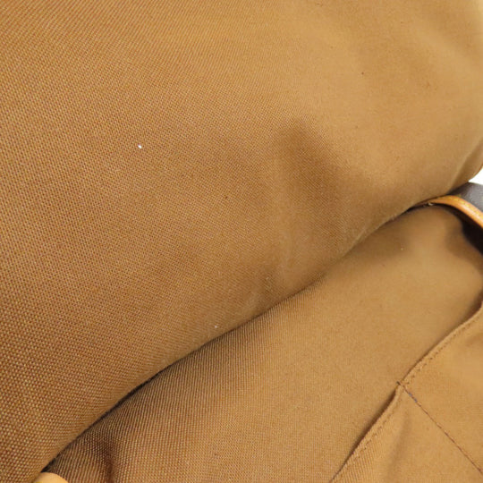 LOUIS VUITTON Tote Bag M42254 Monogram canvas Brown Saumur Women Used Authentic