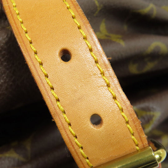 LOUIS VUITTON Tote Bag M42254 Monogram canvas Brown Saumur Women Used Authentic