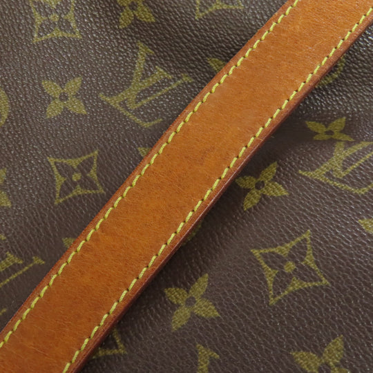 LOUIS VUITTON Shoulder Bag M42254 Monogram canvas Brown Saumur Women Used Authentic