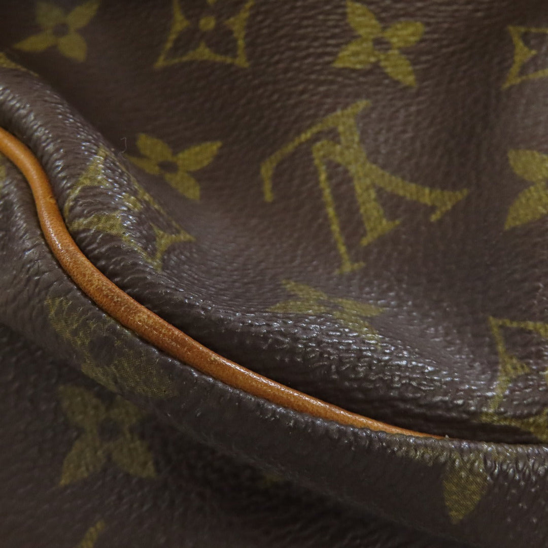 LOUIS VUITTON Shoulder Bag M42254 Monogram canvas Brown Saumur Women Used Authentic