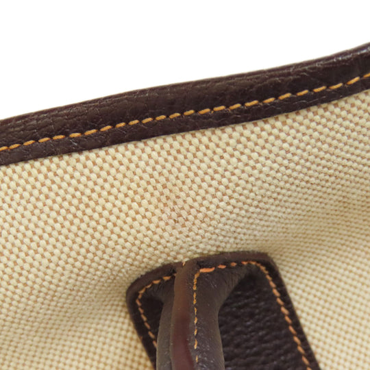 HERMES Tote Bag Tower ash beige Garden party PM