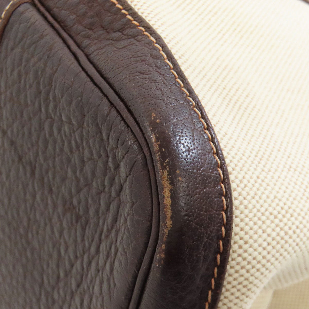 HERMES Tote Bag Tower ash beige Garden party PM