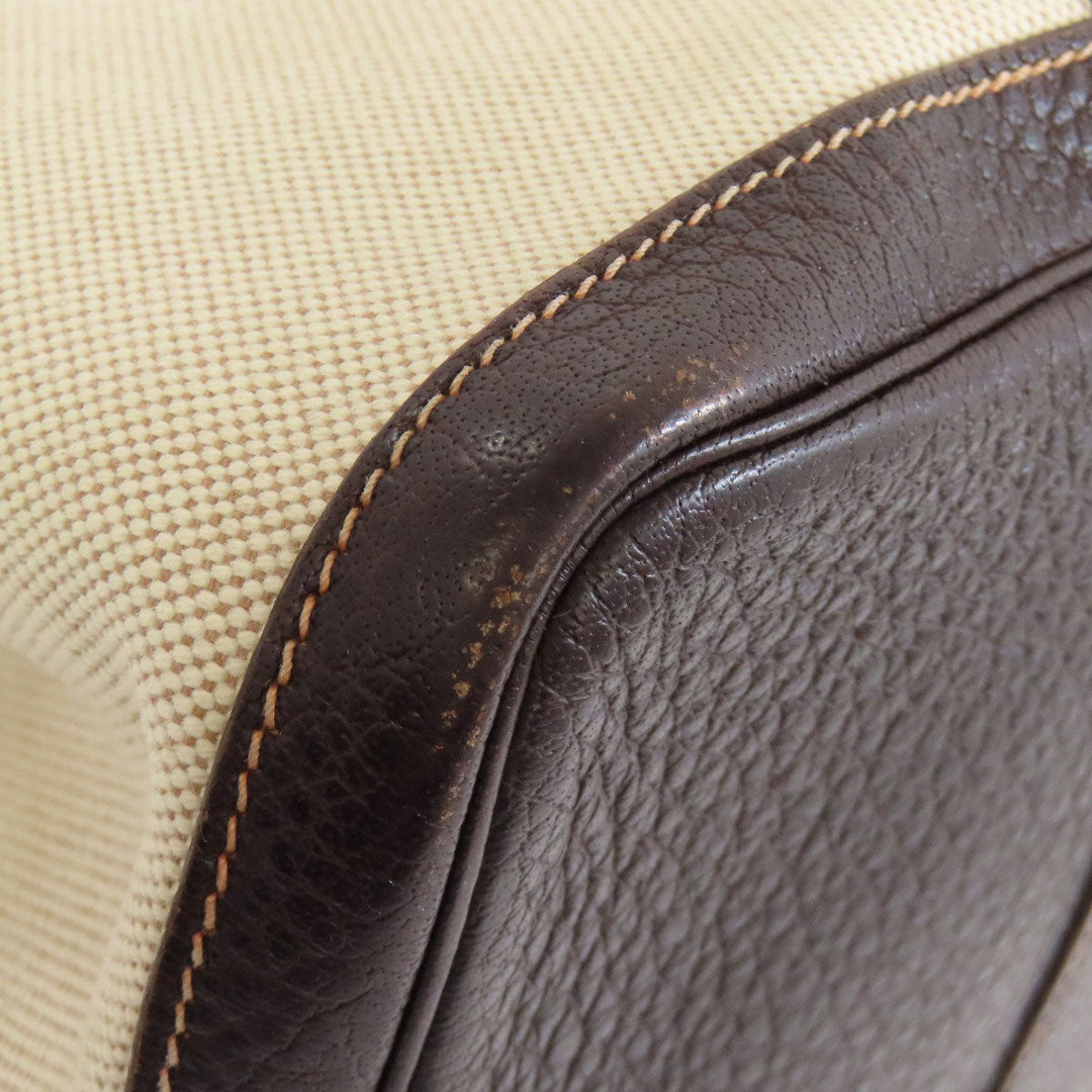HERMES Tote Bag Tower ash beige Garden party PM