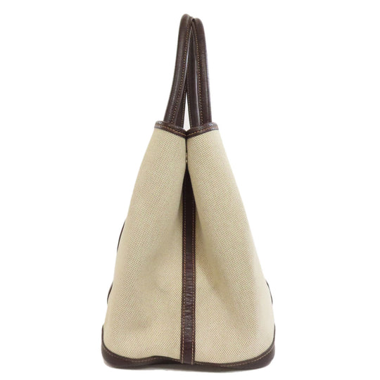 HERMES Tote Bag Tower ash beige Garden party PM