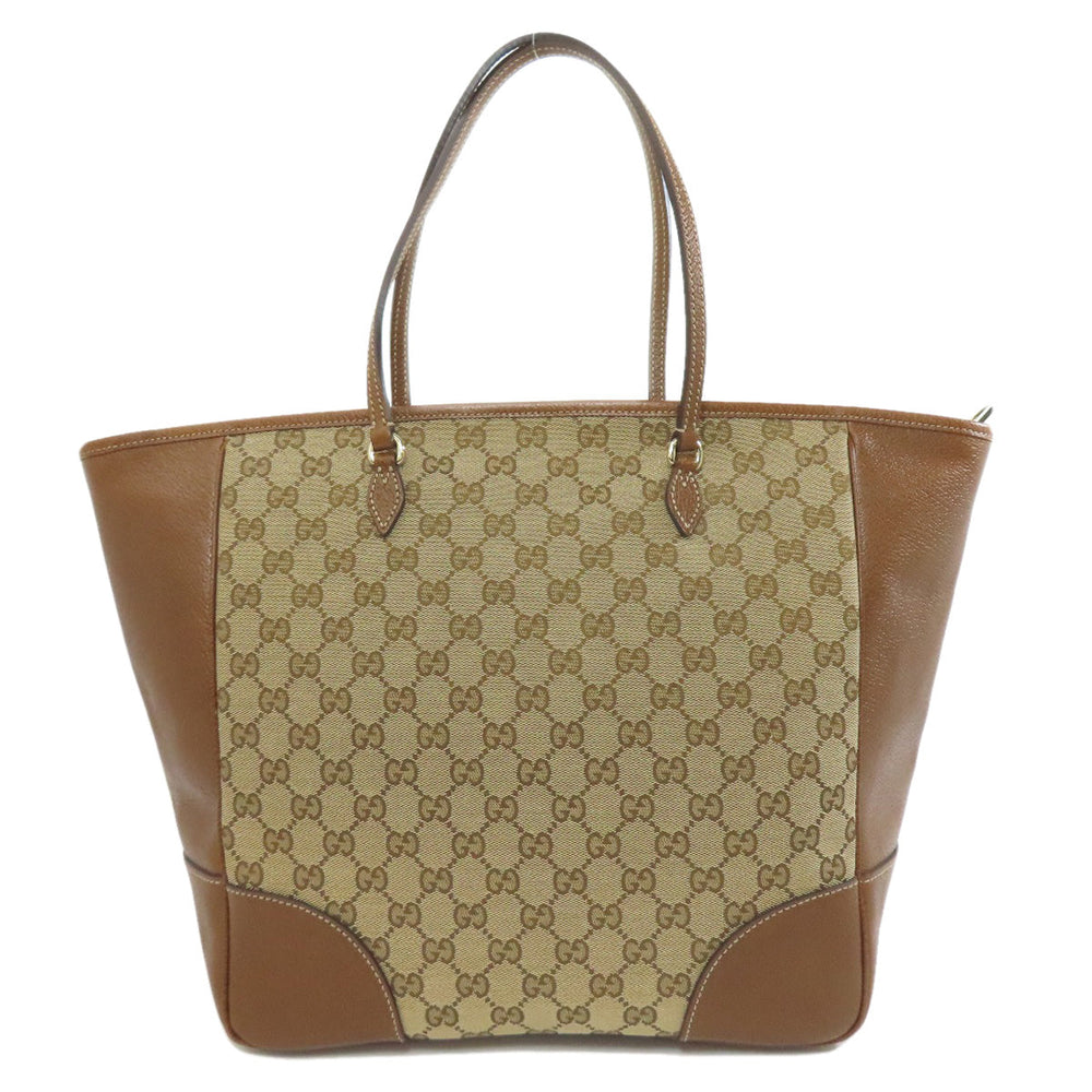 GUCCI Tote Bag 323671 canvas Brown GG Women Used Authentic