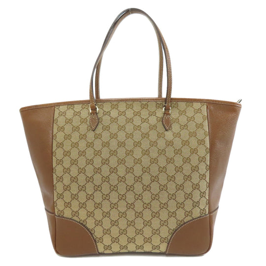 GUCCI Tote Bag 323671 canvas Brown GG Women Used Authentic