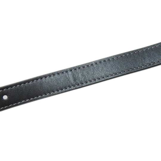 COACH Shoulder Bag CL416 leather black Morgan Square Crossbody Women Used Authentic