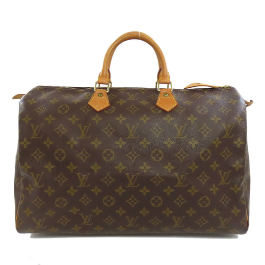 LOUIS VUITTON Boston Duffel bag M41522 Monogram canvas Brown Speedy 40 Women Used Authentic