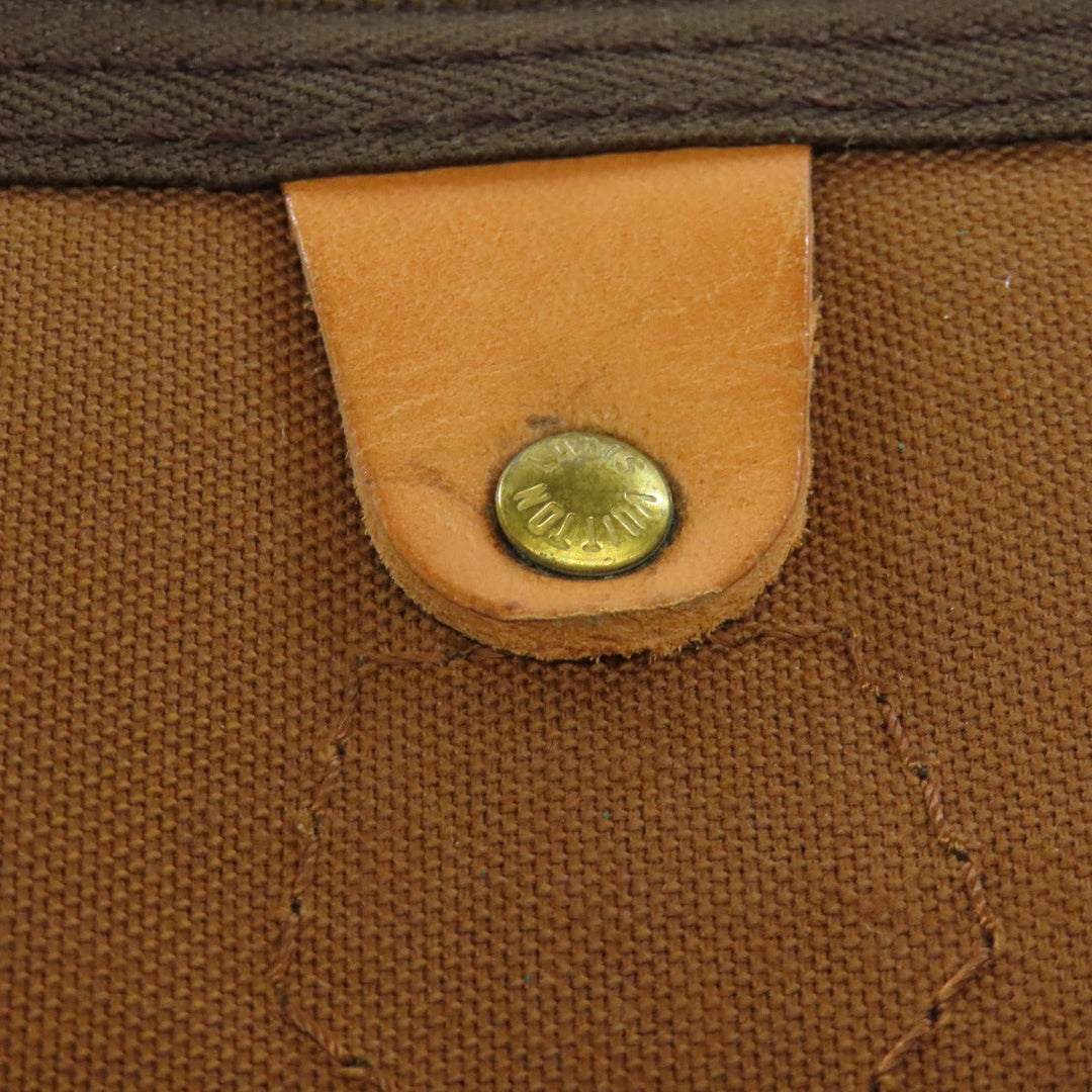 LOUIS VUITTON Boston Duffel bag M41522 Monogram canvas Brown Speedy 40 Women Used Authentic