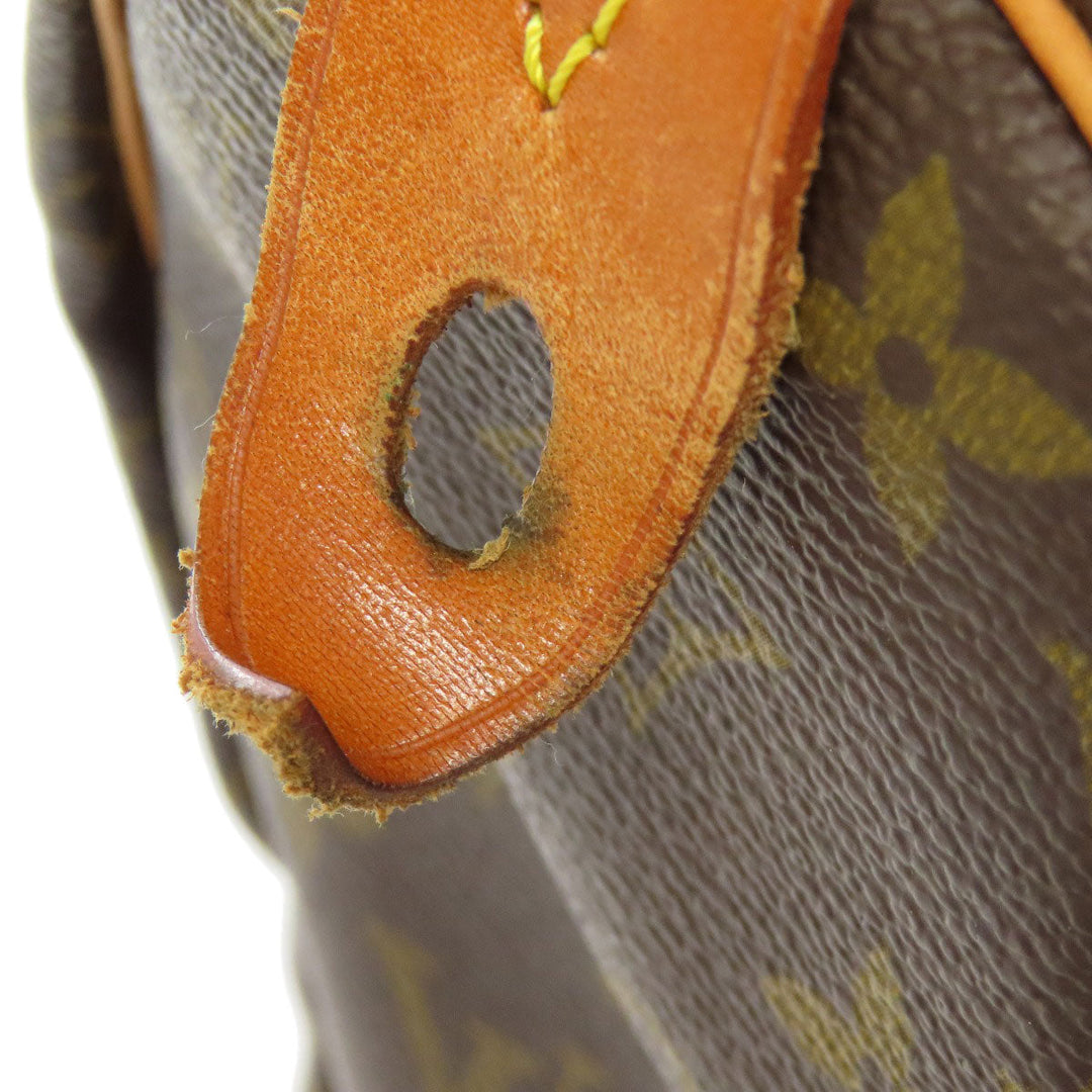 LOUIS VUITTON Boston Duffel bag M41522 Monogram canvas Brown Speedy 40 Women Used Authentic