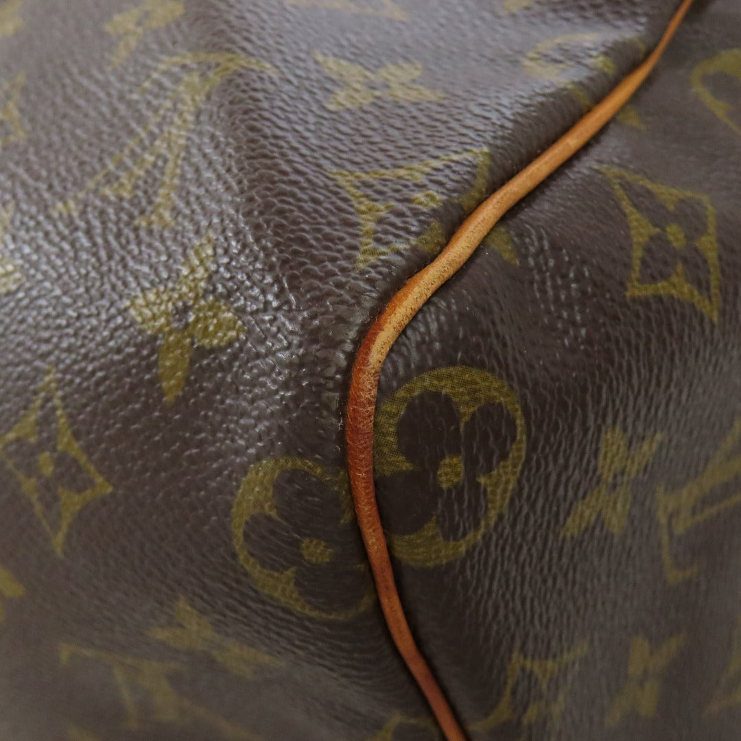 LOUIS VUITTON Boston Duffel bag M41522 Monogram canvas Brown Speedy 40 Women Used Authentic