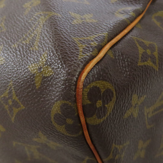 LOUIS VUITTON Boston Duffel bag M41522 Monogram canvas Brown Speedy 40 Women Used Authentic